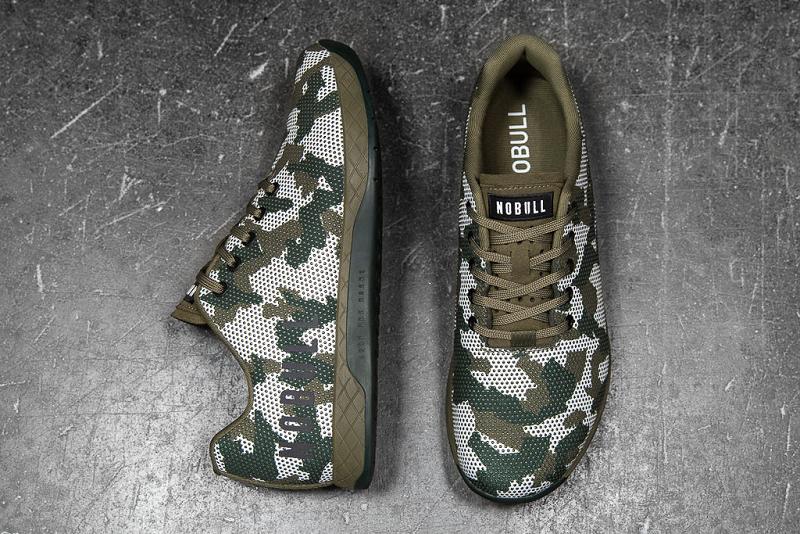 Men's Nobull Field Camo Trainers Camo | SG J2217P